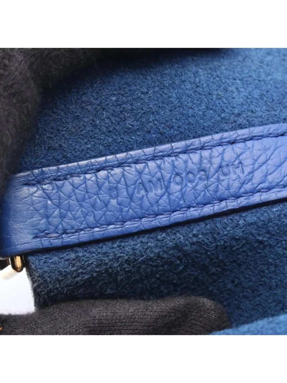 Hermes Handbag Picotin Lock PM Blue Electric